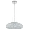 Clemente Taklampa Kristall 54cm Krom