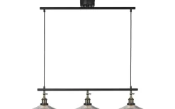 Cobble Taklampa 21,5cm Antik/Svart