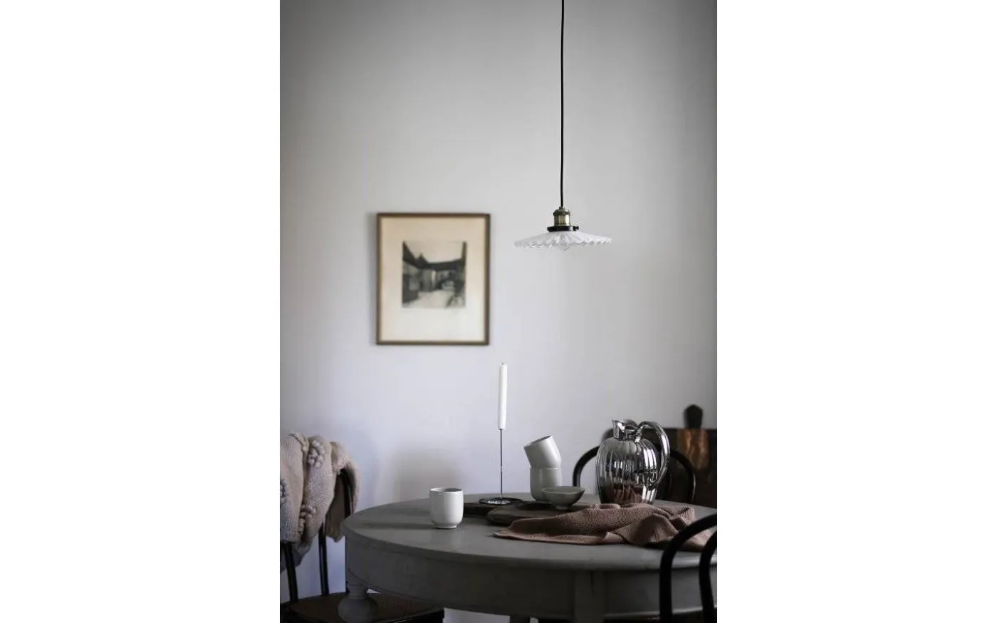 Cobbler Fönsterlampa 25cm Vit