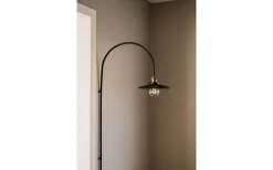 Cobbler Vägglampa 150cm Rök
