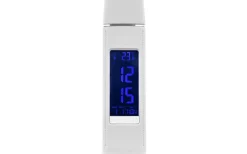 Cognoli Skrivbordslampa med Klocka 51cm LED 5000K 4,4W Vit
