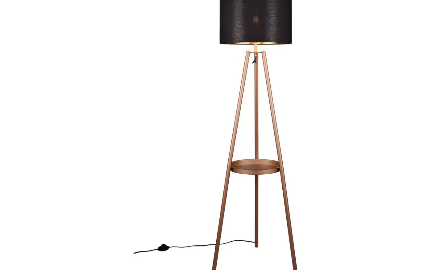 Colette Golvlampa E27 kaffebrun