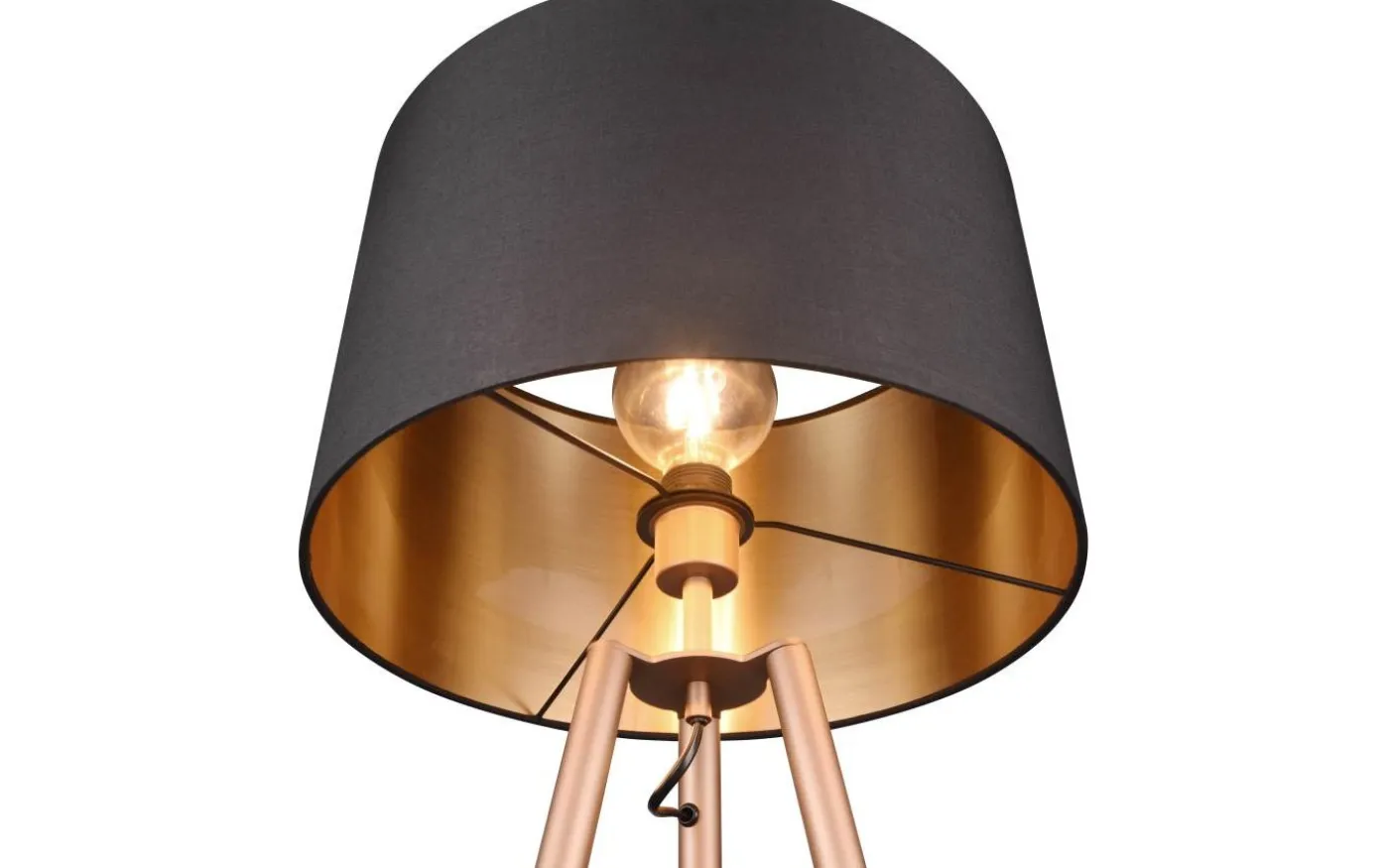 Colette Golvlampa E27 kaffebrun