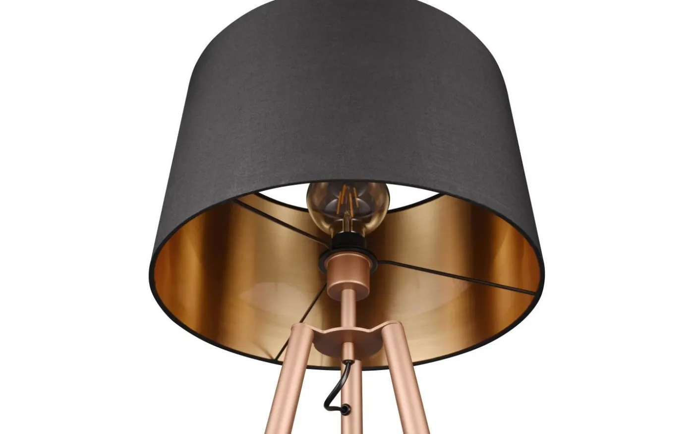 Colette Golvlampa E27 kaffebrun