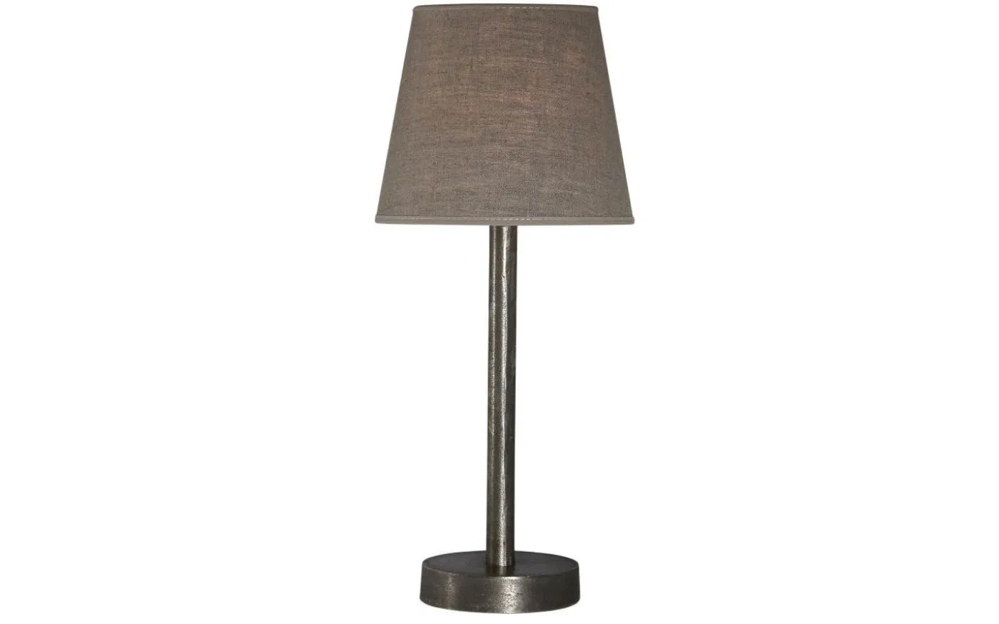 Columbus Lampfot Metall 35cm Råsilver