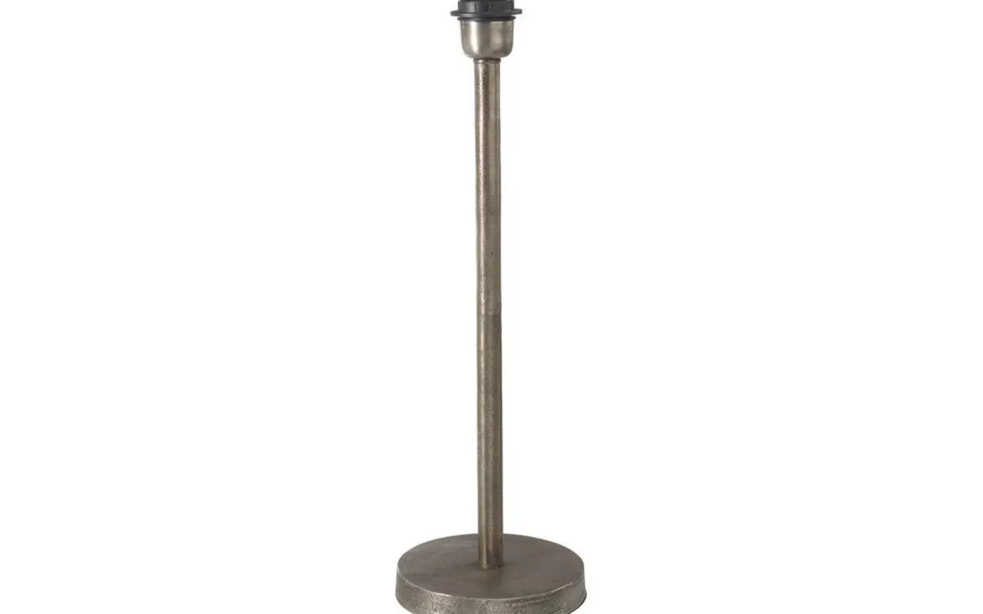 Columbus Lampfot Metall 50cm Råsilver