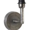 Columbus Vägglampa 22cm Råsilver