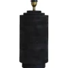 Columna Lampfot 50cm Antik Svart