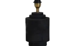 Columna Lampfot 30cm Antik Svart