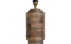 Columna Lampfot 40cm Åldrat Trä
