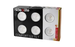 Comfort G4 Quick ISO Tilt 6-Pack Vit Dim to Warm 7,5W IP44