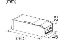 Comfort G3 Tilt Borstad Stål Dim to Warm 7,5W IP44