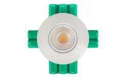 Comfort Smart ISO Spotlight 2700K 6W Vit IP44