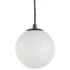 Como Fönsterlampa 12cm Svart/Opal