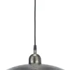 Como Taklampa 28cm Beaten Silver