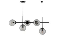 Como Taklampa 93cm Rök/Svart