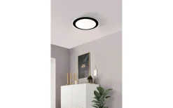 Competa Plafond 33,5cm LED 3000K 18W Svart/Vit