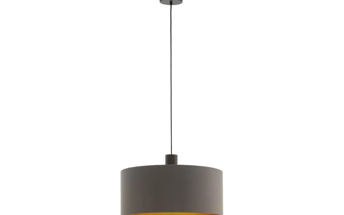 Concessa Taklampa 53cm Cappuccino/Guld