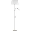 Conesa Golvlampa 170cm Nickel/Vit