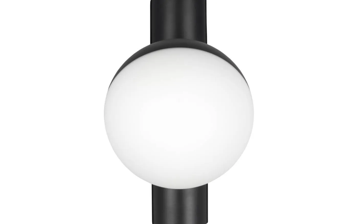 Contur Vägglampa 15cm IP44 Svart/Vit