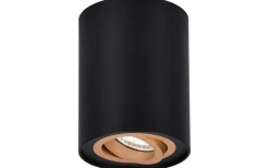 Cookie Takspotlight 1-del GU10 svart/guld