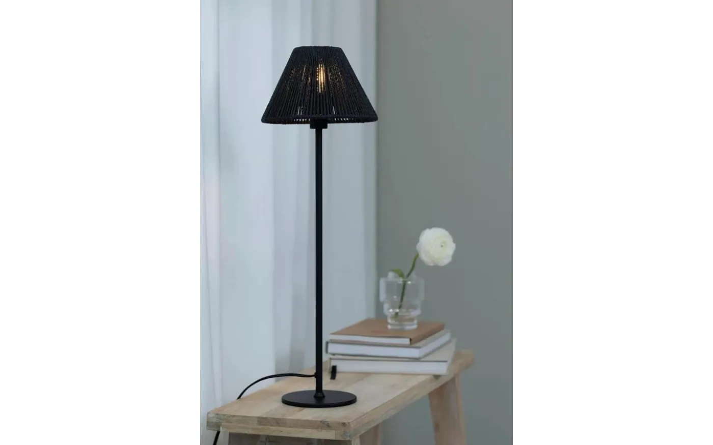 Corda Bordslampa 61,5cm Svart