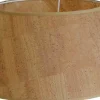 Cork Lampskärm Låg Ø36cm Transparent Natur