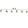 Correct Takspotlight 124cm 6xGU10 Guld