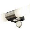 Cosenza Vägglampa med Uttag 44cm Krom IP44