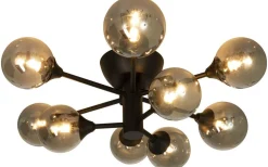 Cosmos Plafond 53cm Svart/Rök