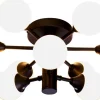Cosmos Plafond 46cm Svart/Vit IP44