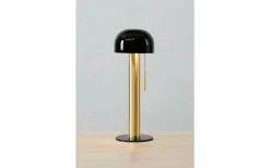 Costa Bordslampa 46cm Svart/Borstad Mässing