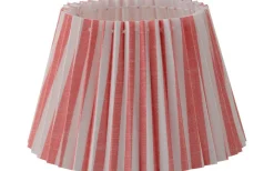 Costa Nova Plisserad Lampskärm Ø18cm Röd