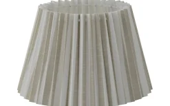 Costa Nova Plisserad Lampskärm Ø33cm Natur