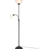 Country Golvlampa E27+E14 rustik