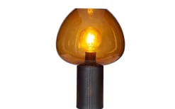 Cozy Bordslampa 42cm Svart/Konjak