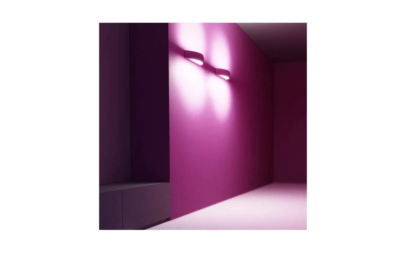 Crescent Vägglampa Gips