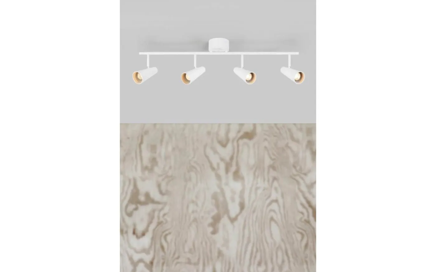 Crest Takspotlight 94cm 4L Vit