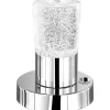 Cristo Bordslampa LED krom/mattglas