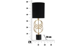 Cubo Bordslampa 58,5cm Guld/Svart