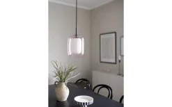 Cuboza Fönsterlampa 20cm Persika/Vit