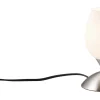 Cup II Bordslampa E14 i borstat stål