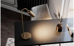 Curve Bordslampa 50cm Matt Guld