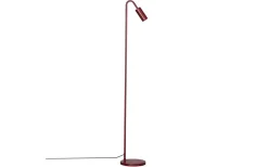 Curve Golvlampa 146cm Matt Mörkröd