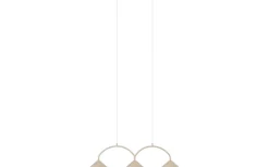 Curve Taklampa 95cm Beige