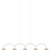 Curve Taklampa 165cm Beige