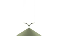 Curve Taklampa 50cm Grön
