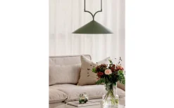 Curve Taklampa 50cm Grön
