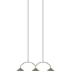Curve Taklampa 95cm Grön