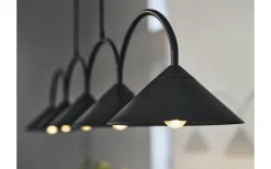 Curve Taklampa 165cm Svart